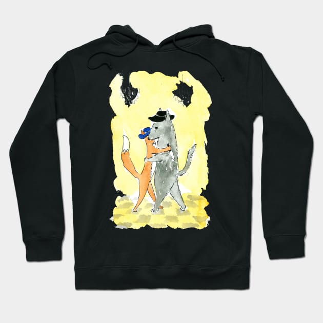 Femme Fatale Fox from ABC's of Film Noir Hoodie by ClassicMovieRev